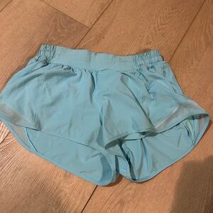 Lululemon Athletica Light Blue Women's Athletic Shorts